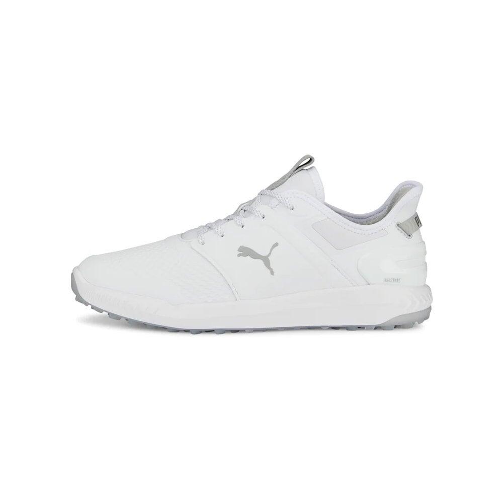 Puma Ignite Elevate Golf Shoes - White/Silver 1/6