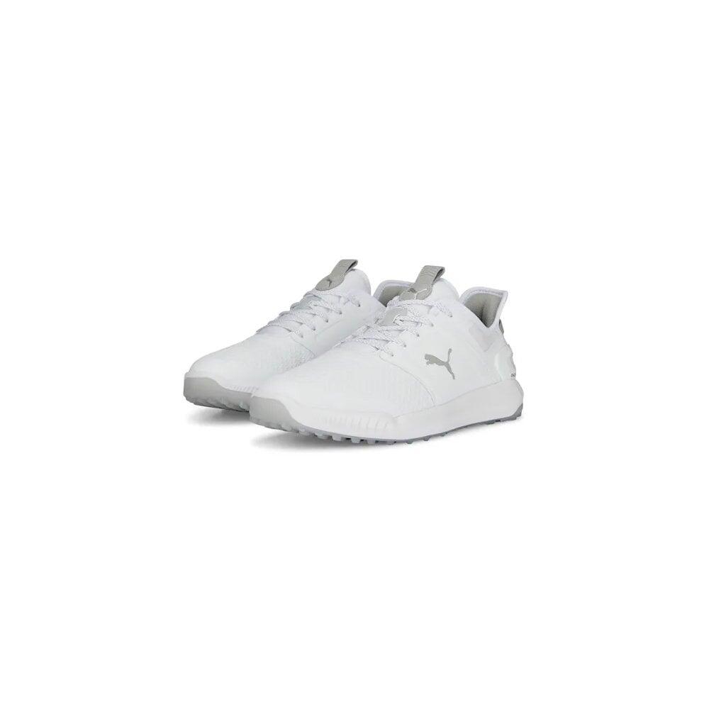 Puma Ignite Elevate Golf Shoes - White/Silver 6/6