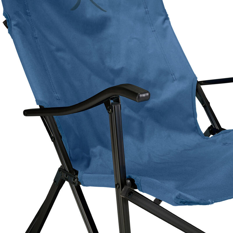 El Tovar Camping Chaise pliante Jardin Outdoor Accoudoirs 100 kg