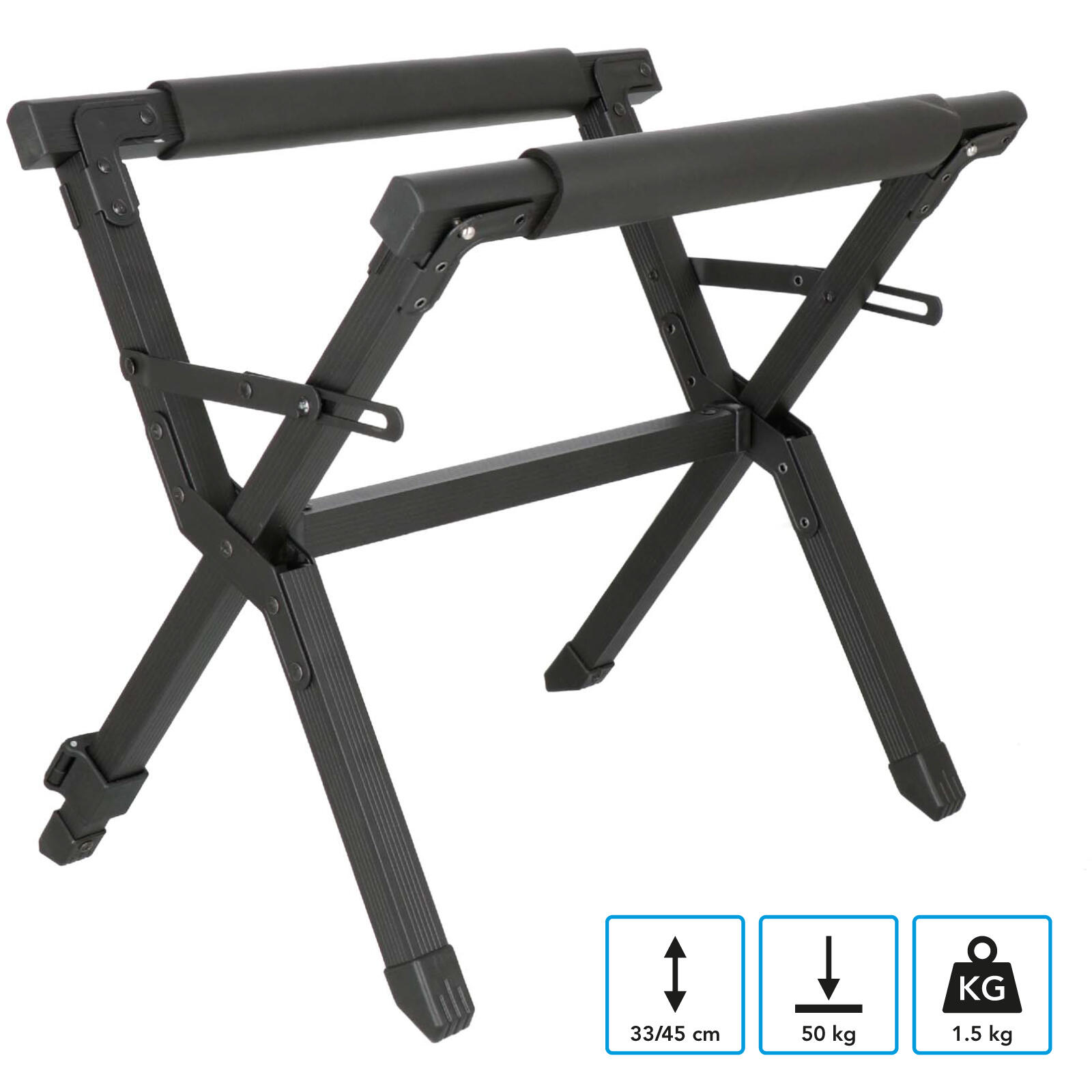 Supporto per box frigo MCCB-300 Pieghevole Altezza regolabile in alluminio 2/6