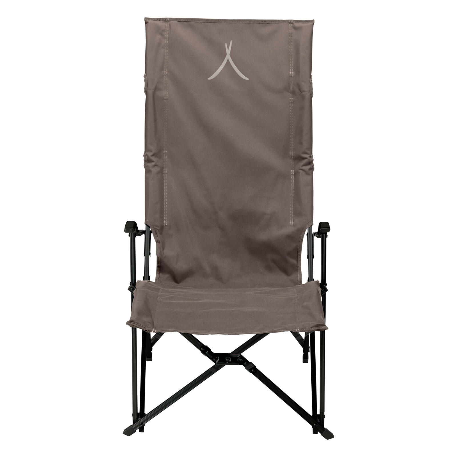 El Tovar Chaise à haut dossier Lounger Camping pliante Accoudoirs Alu 100 kg 3/7