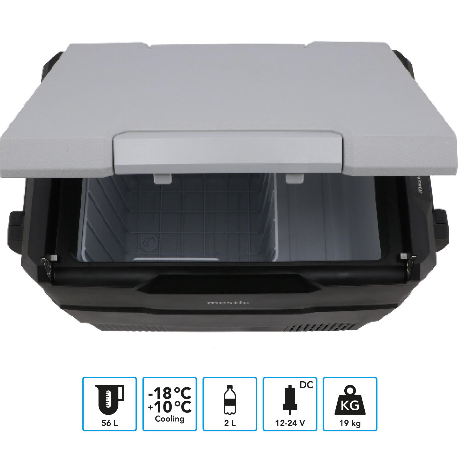 Cestovní kompresorová lednice Mestic Cool Box MCCHD-60 AC/DC 3/7