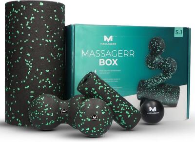 Foamroller set met massage ballen - triggerpoint - foam roller - massagebal