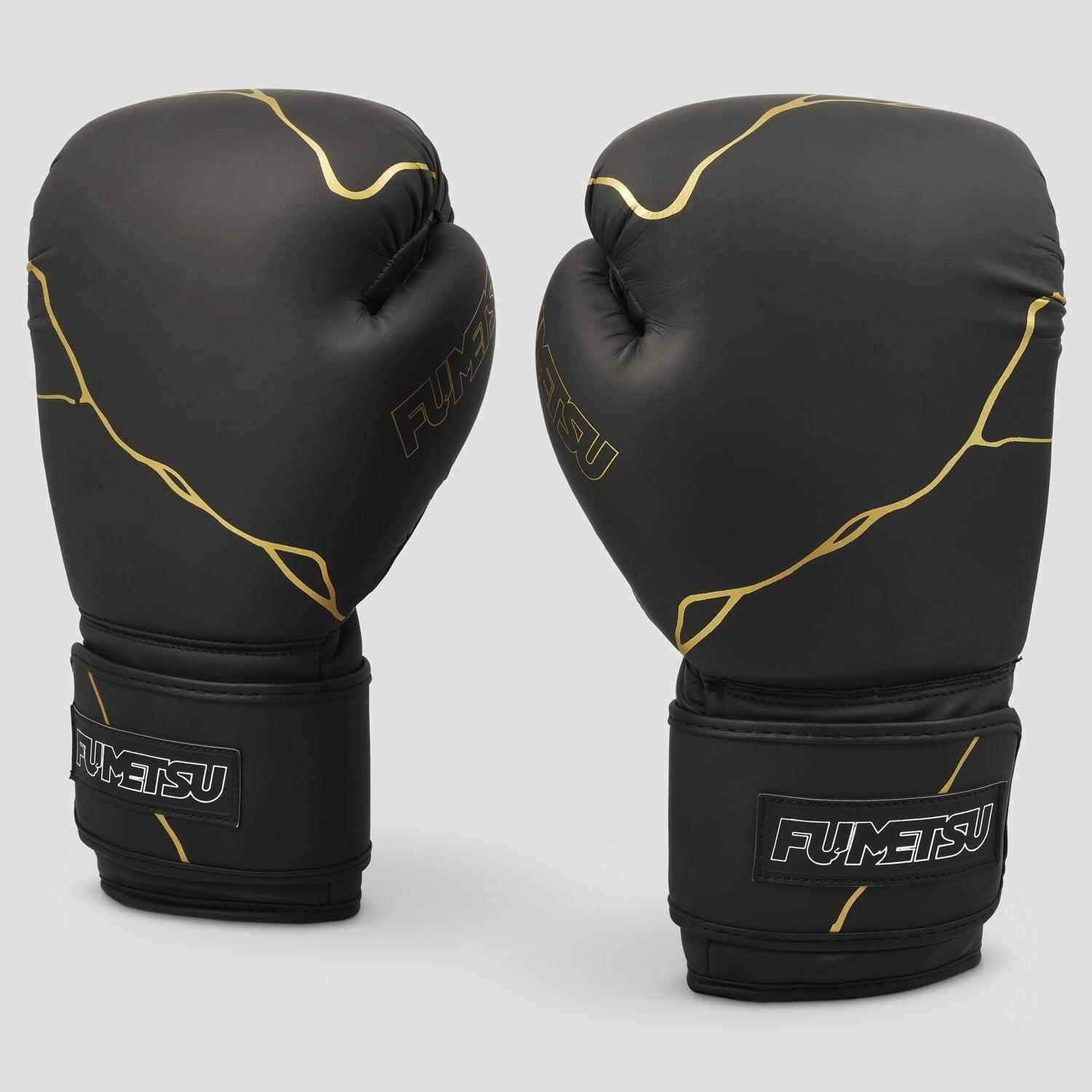 FUMETSU Black/Gold Fumetsu Kintsugi Boxing Gloves