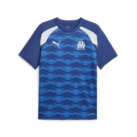 Maglia da calcio Olympique de Marseille pre-partita PUMA Team Royal Clyde Blue
