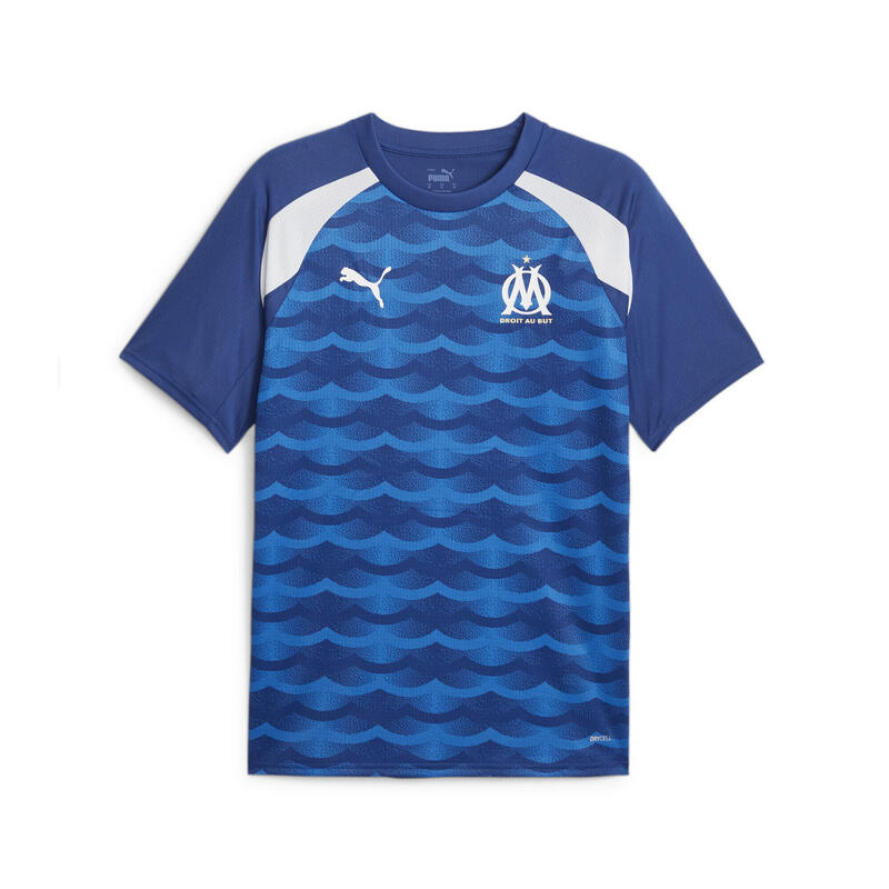 Olympique de Marseille Pre-match Fußballtrikot Herren PUMA Team Royal Clyde Blue