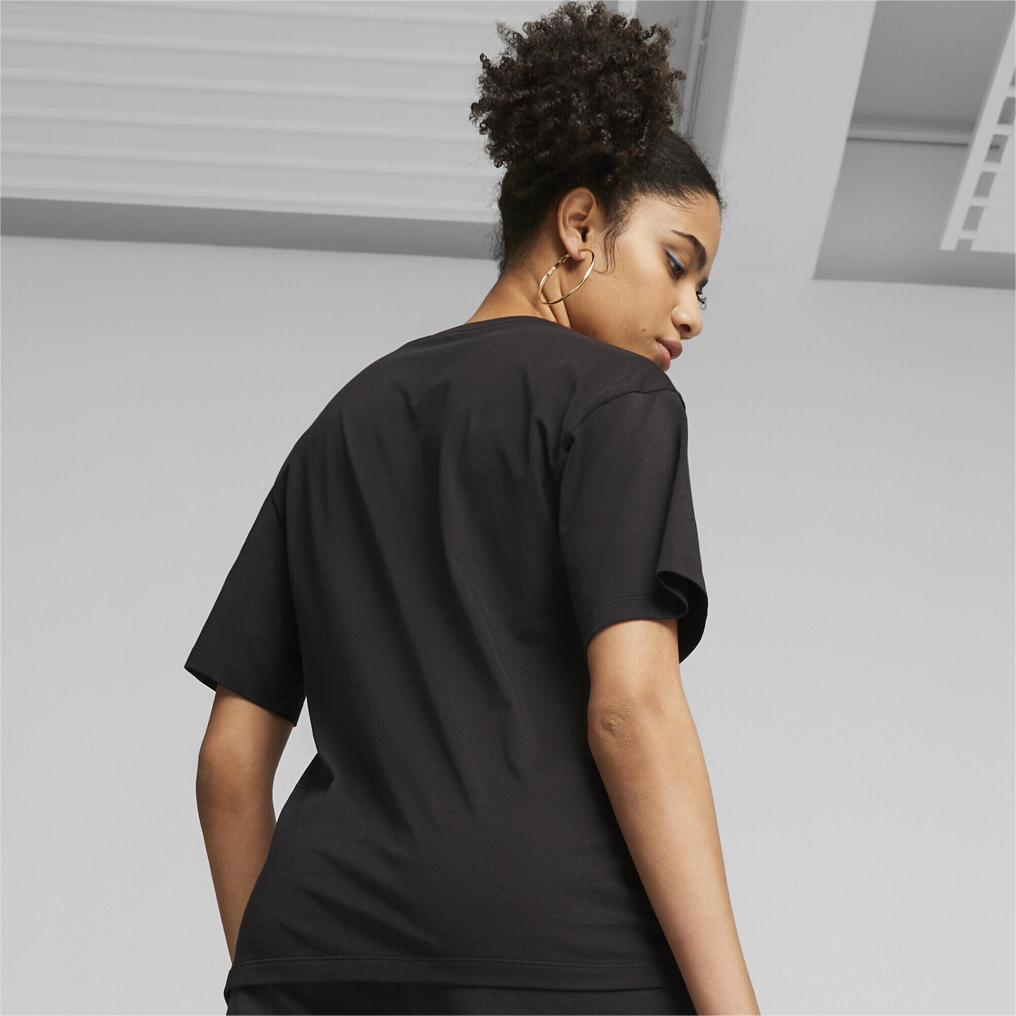T-shirt PUMA SQUAD da donna PUMA Black 3/5