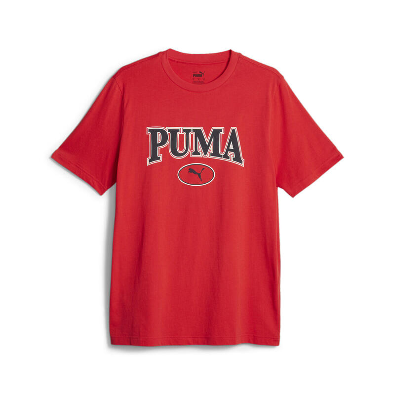 T-Shirt PUMA SQUAD para homem PUMA For All Time Vermelho