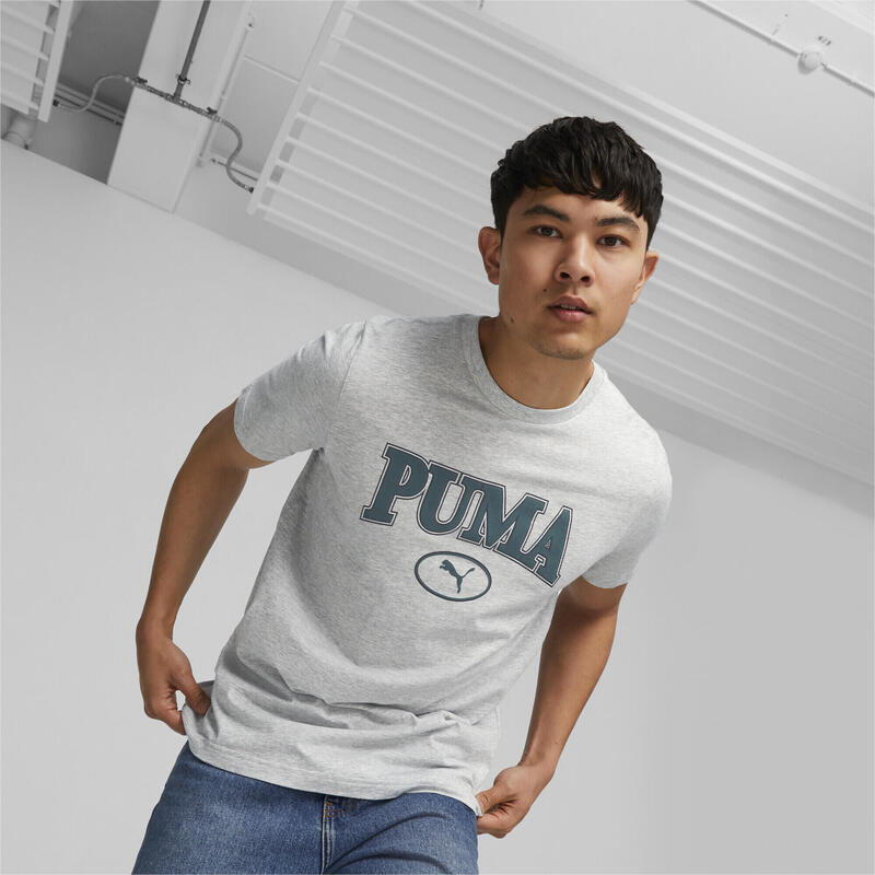 PUMA SQUAD T-Shirt Herren PUMA Light Gray Heather