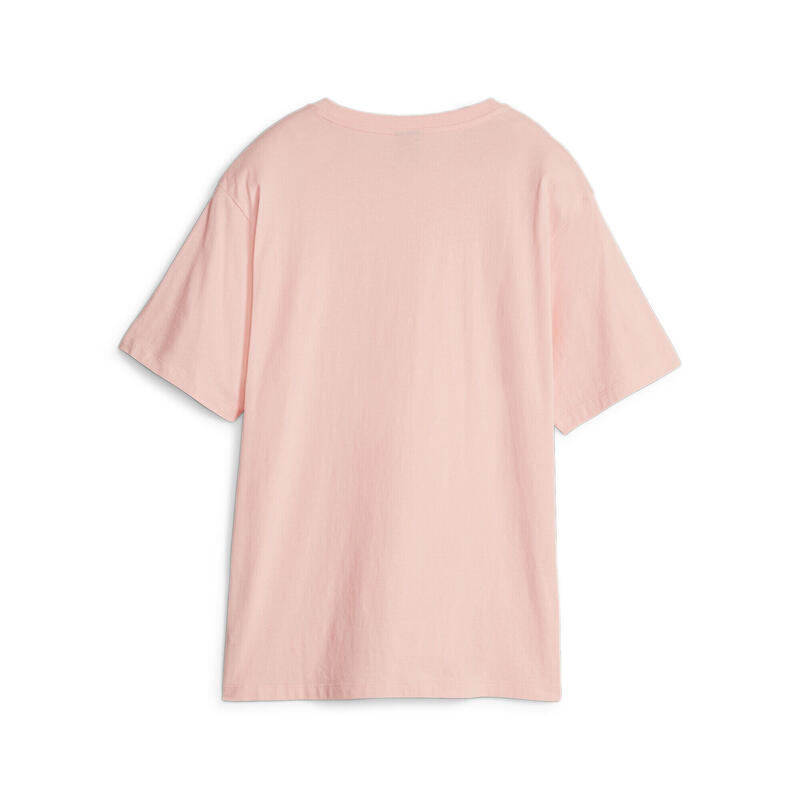 T-shirt PUMA SQUAD Peach Smoothie Pink para mulher