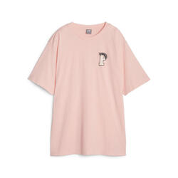 T-shirt PUMA SQUAD Femme PUMA Peach Smoothie Pink