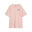 T-shirt PUMA SQUAD Peach Smoothie Pink para mulher
