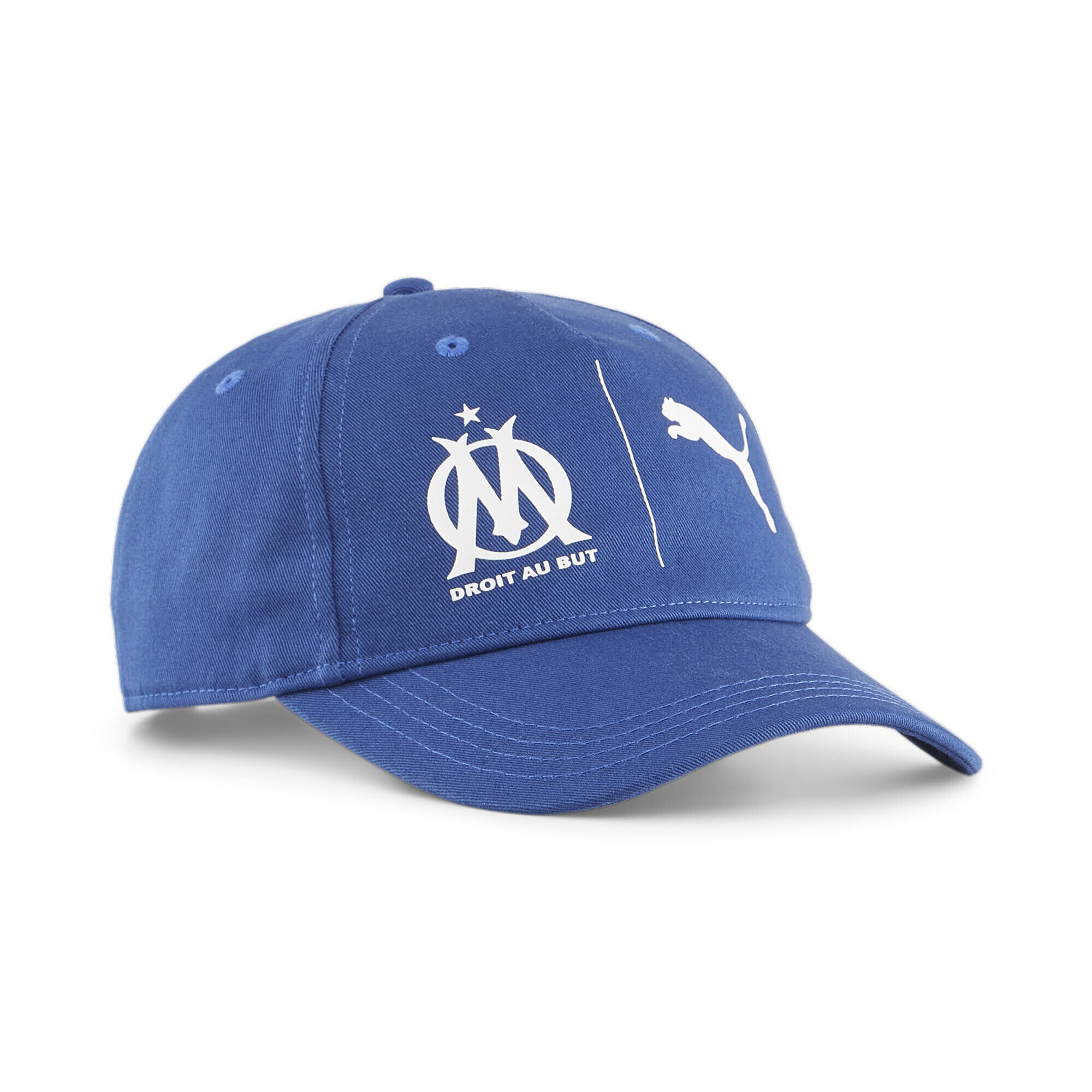 Cappellino Olympique de Marseille PUMA Clyde Royal Blue 1/4