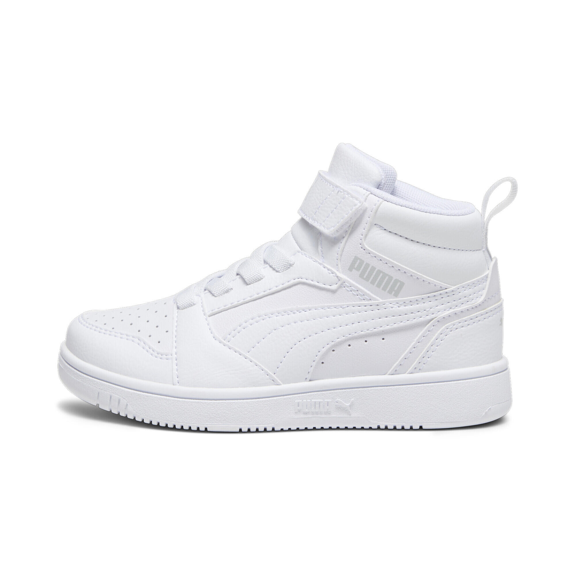 Basket mi-haute Rebound V6 Enfant PUMA White Cool Light Gray 3/7