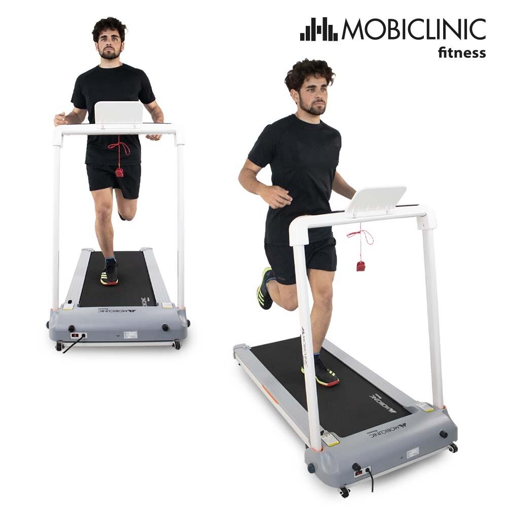 Cinta de correr 14km/h Plegable Eléctrica LED con bluetooth Entreno 20 niveles 2/9