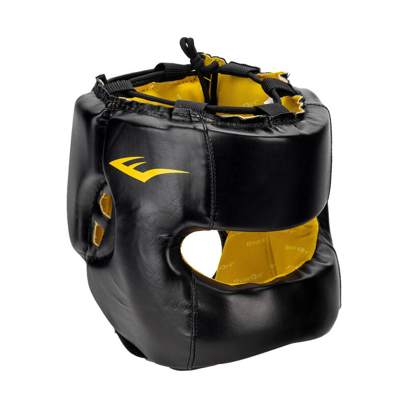 Kask Bokserski męski Everlast Elite Lea Headgear EVERLAST Decathlon