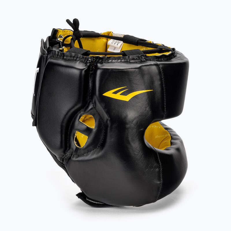 Kask Bokserski męski Everlast Elite Lea Headgear EVERLAST Decathlon