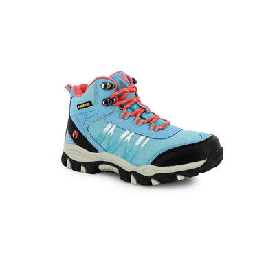 Scarpe alte bambina Vinson azzurro