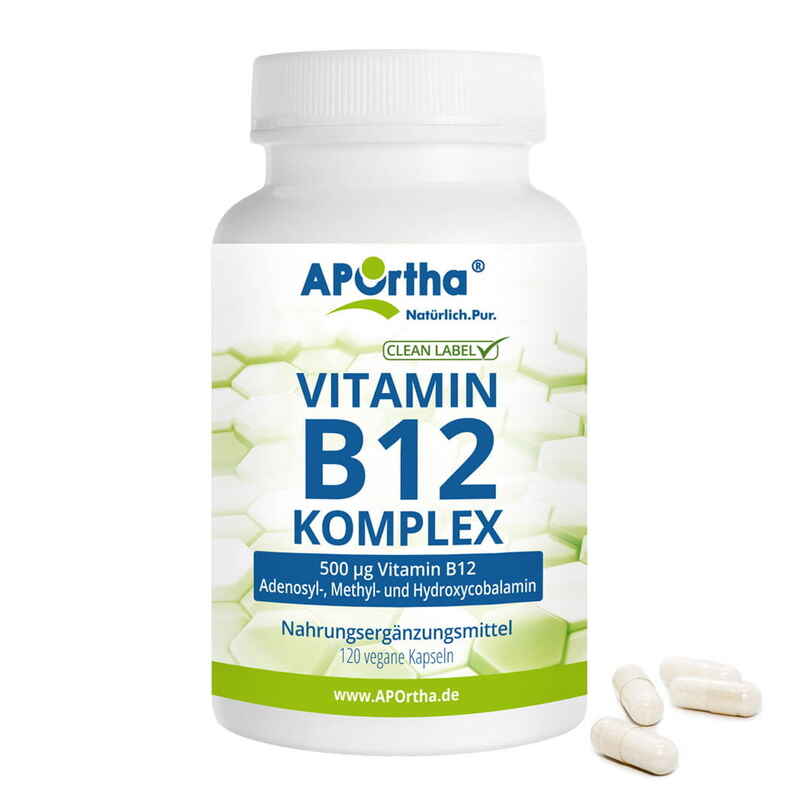 Vitamin-B12-Komplex - 120 vegane Kapseln