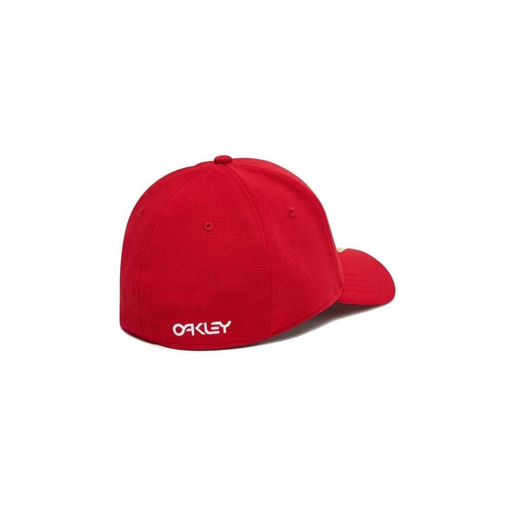 Oakley 6 PANEL STRETCH METALLIC HAT HAT - Red Line 2/2