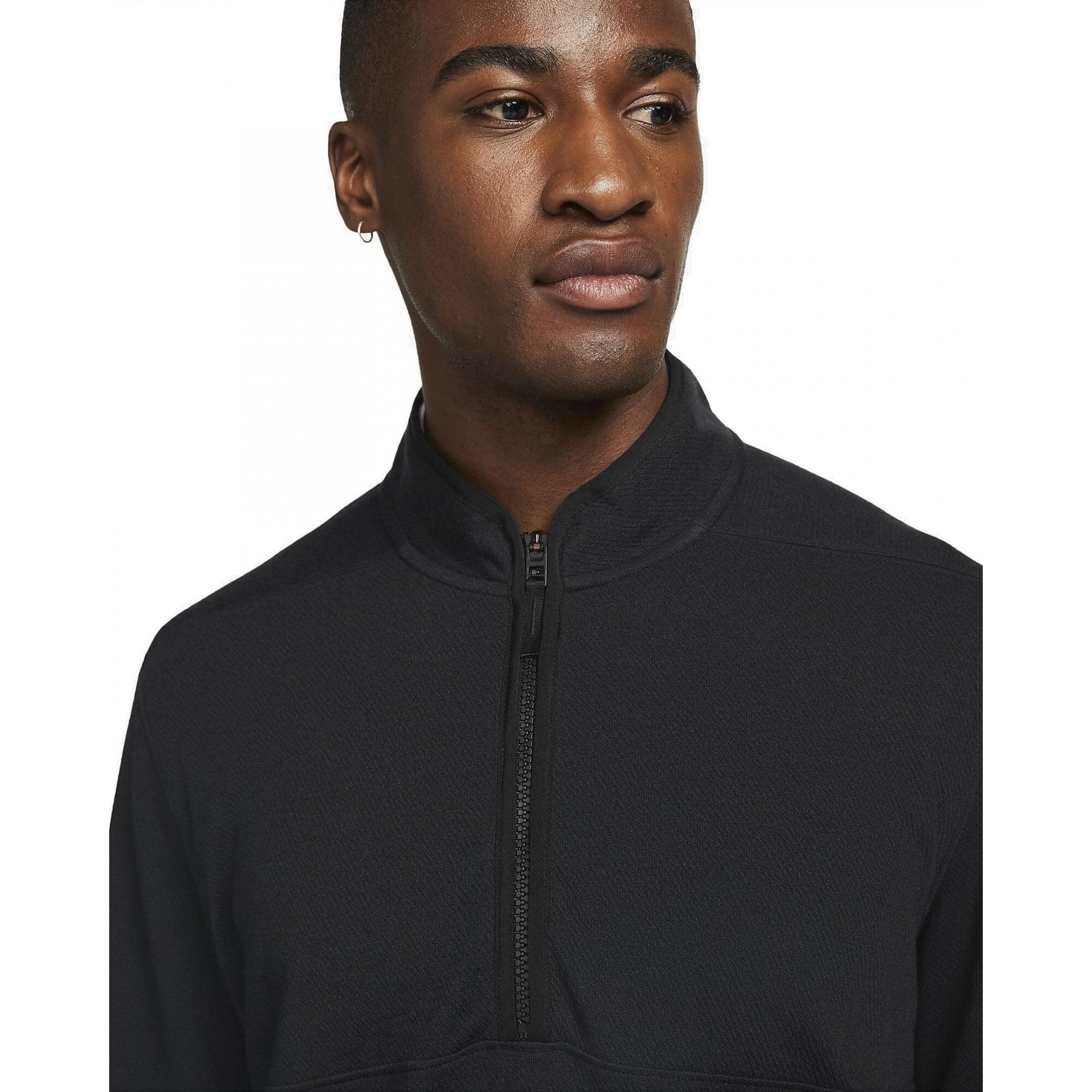 Nike Dri-FIT Victory Long Sleeve Top Black/Black/White 3/5