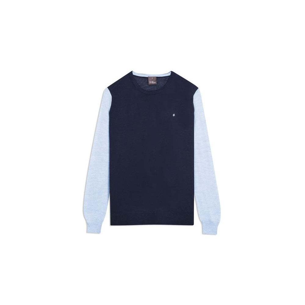 OSCAR JACOBSON Oscar Jacobson Rast Pin Roundneck - Navy