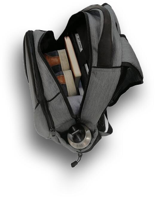 Sunslice "Zenith" Solar-Rucksack mit 8W Batterieladegerät 5/7