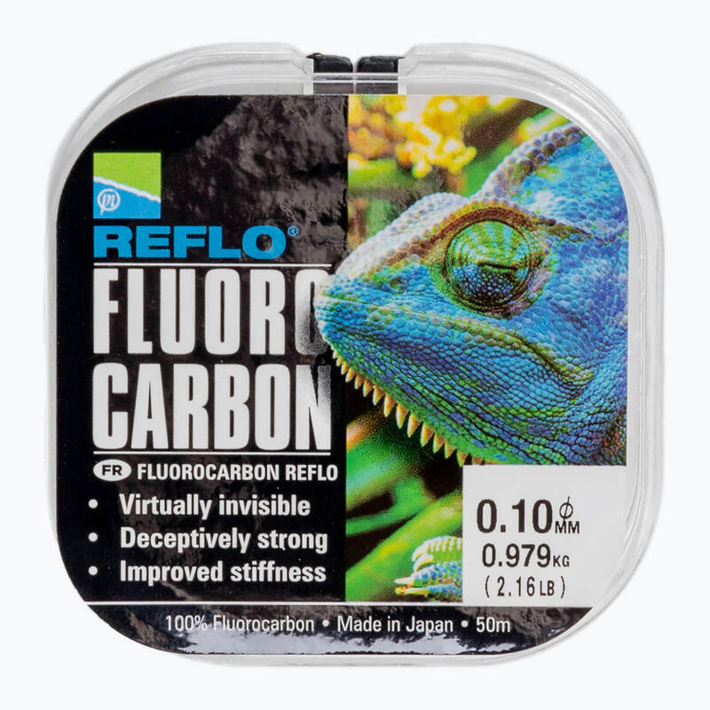 Fluorocarbon Preston Innovaciones Reflo Potencia Transparente PFL/10 0.18 mm