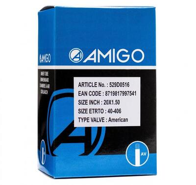 Amigo binnenband 20 x 1.50 (40-406) fv 48 mm