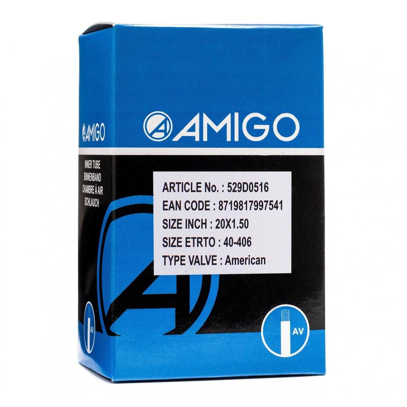 AMIGO binnenband 20 x 1.50 (40-406) AV 48 mm