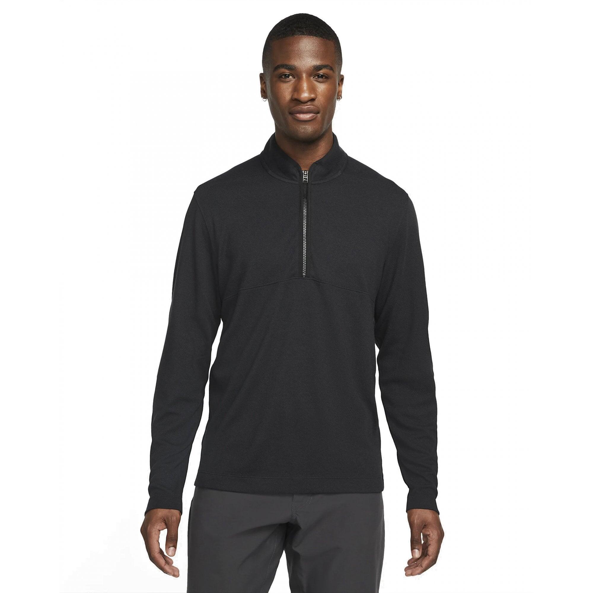 NIKE Nike Dri-FIT Victory Long Sleeve Top Black/Black/White