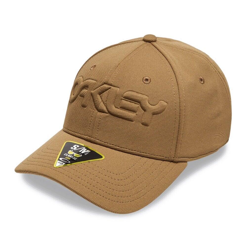 Oakley 6 PANEL STRETCH CAP EMBOSSED HAT Coyote 1/3