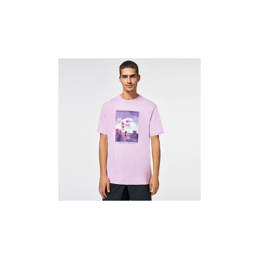 Oakley OUTER LIMITS SS TEE T-SHIRT - DUSTY LAVENDER 3/5