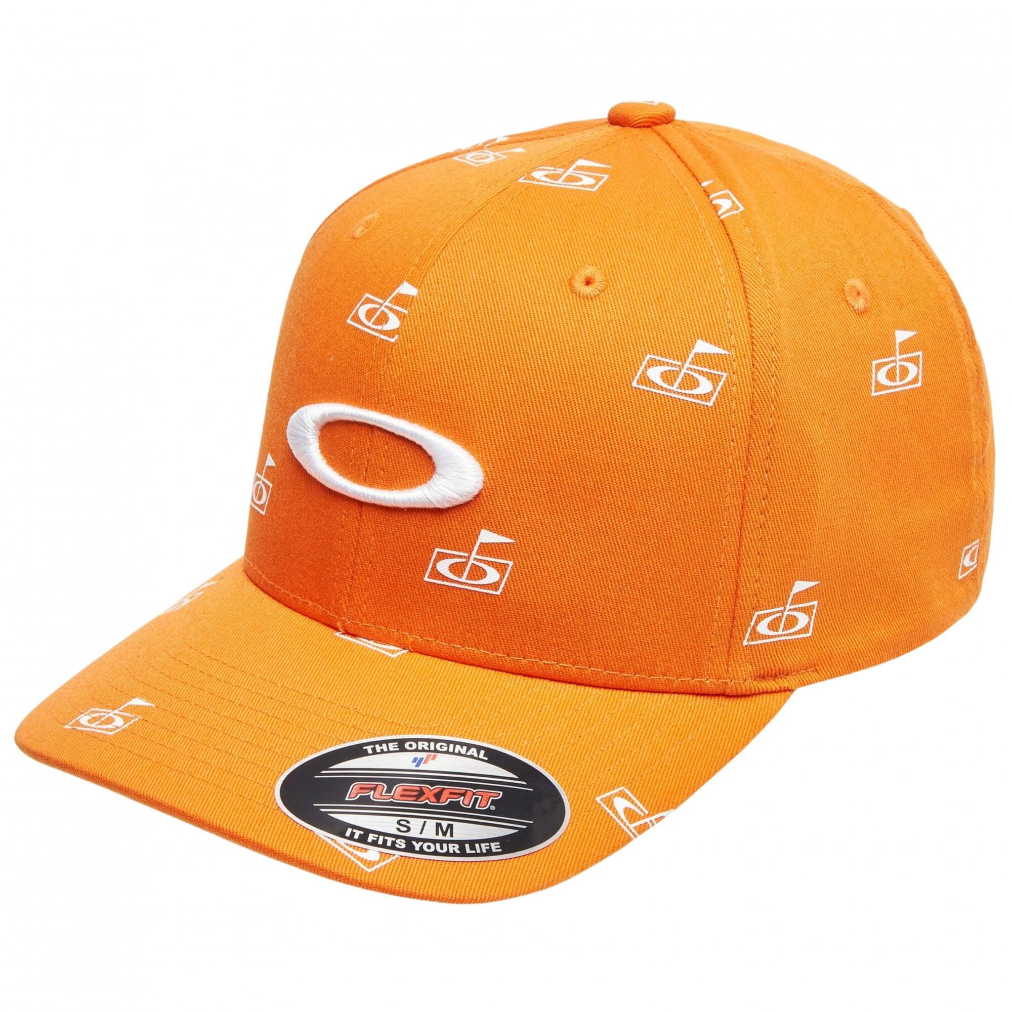 Oakley Flag Print Hat Soft Orange 1/3