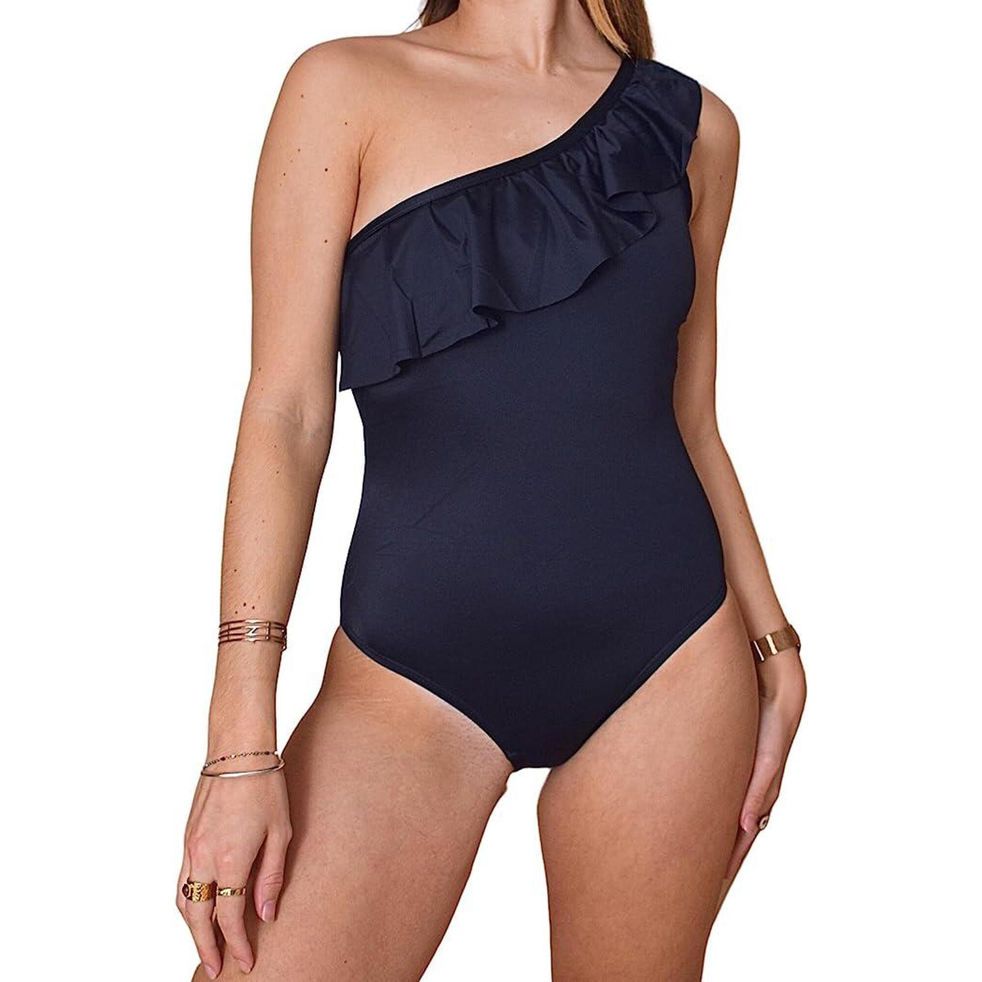 Mool - Maillot De Bain Menstruel - Ibiza - Flux Léger - Maillot De Bain 1 Pièce - Noir - 52 2xl - Decathlon