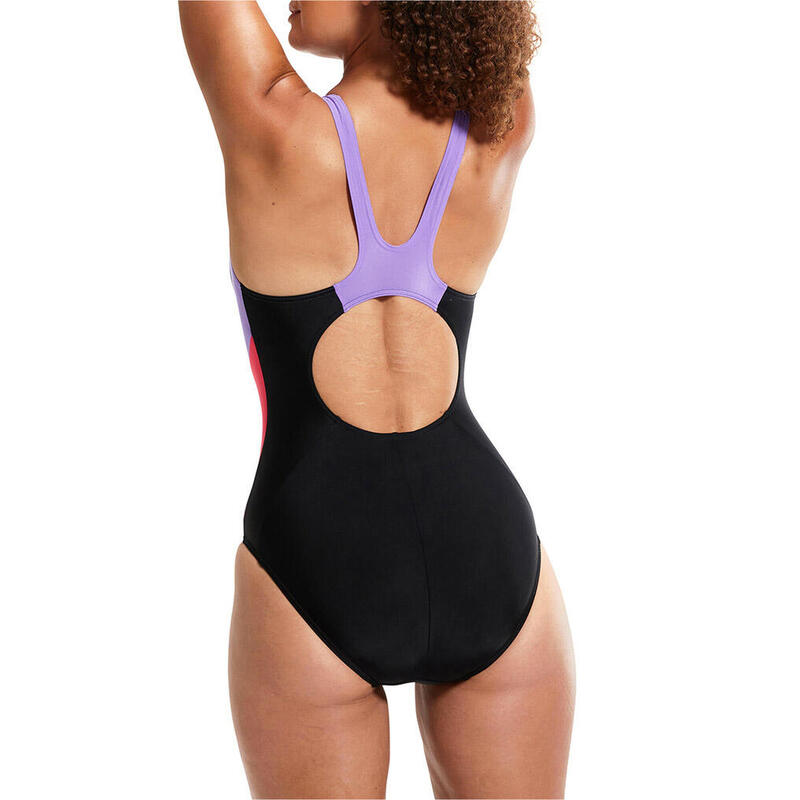 Speedo Colourblock Splice Muscleback Badeanzug