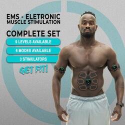 axion Electroestimulador Muscular STIM-Pro X9, Aparato TENS, EMS,  Masajeador y Suelo Pélvico