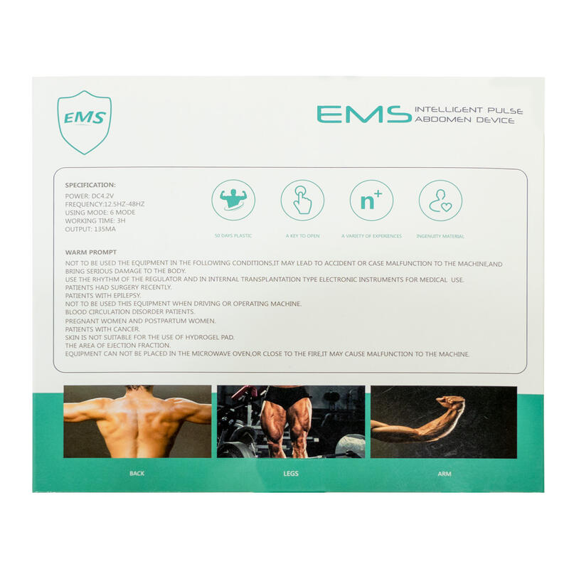 EMS eletronic muscle stimulation