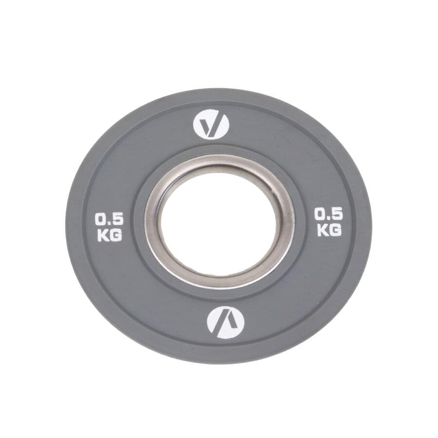 VIOK SPORT Disco de halterofilismo fraccionado 0,5kg cinzento