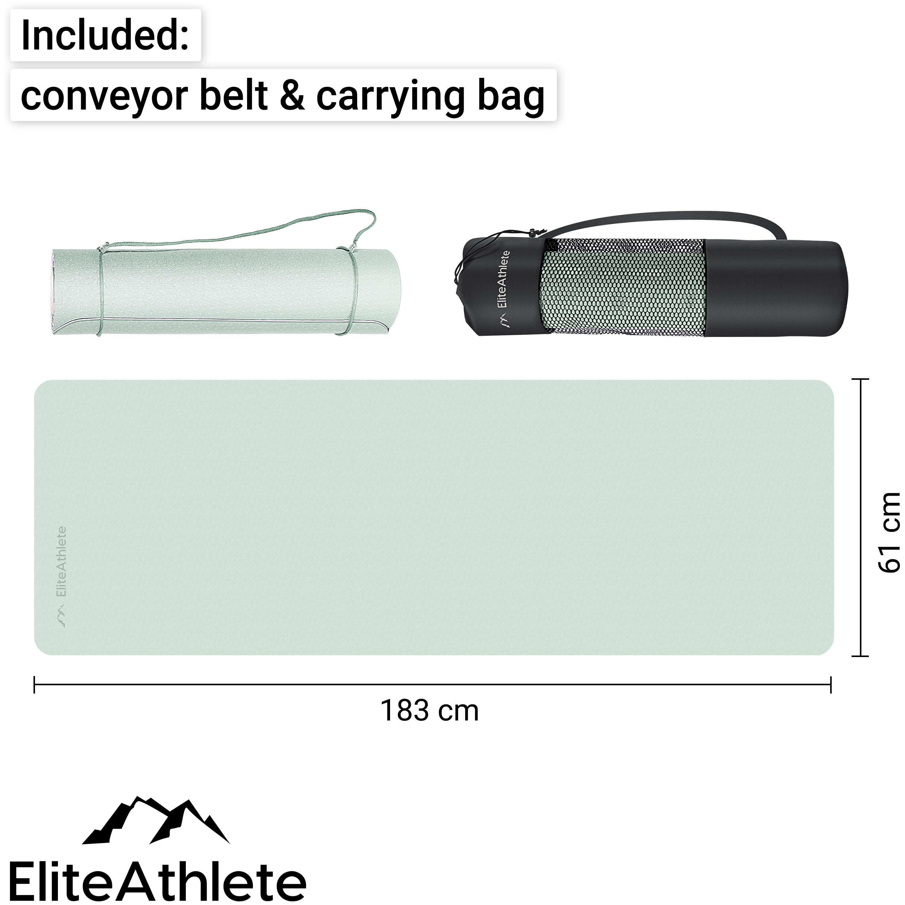 EliteAthlete® Tapis yoga - Tapis de sport - Tapis fitness 4/7