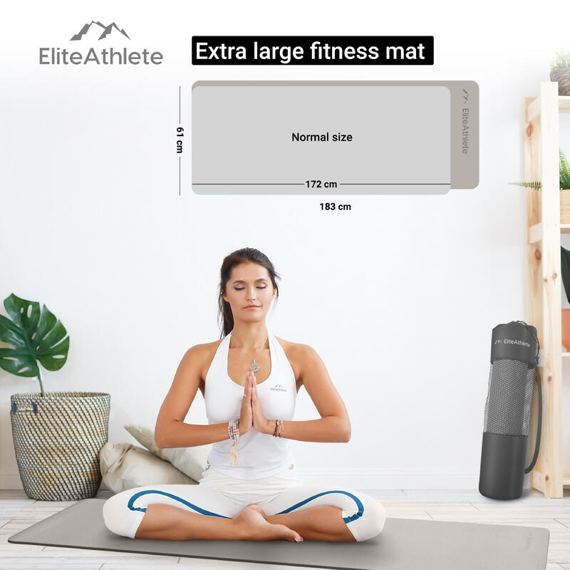 EliteAthlete® Tapis yoga - Tapis de sport - Tapis fitness