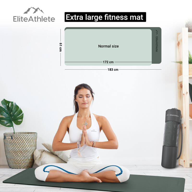 EliteAthlete® Tapis yoga - Tapis de sport - Tapis fitness