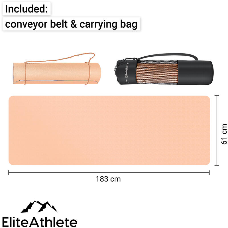 EliteAthlete® Tapis yoga - Tapis de sport - Tapis fitness