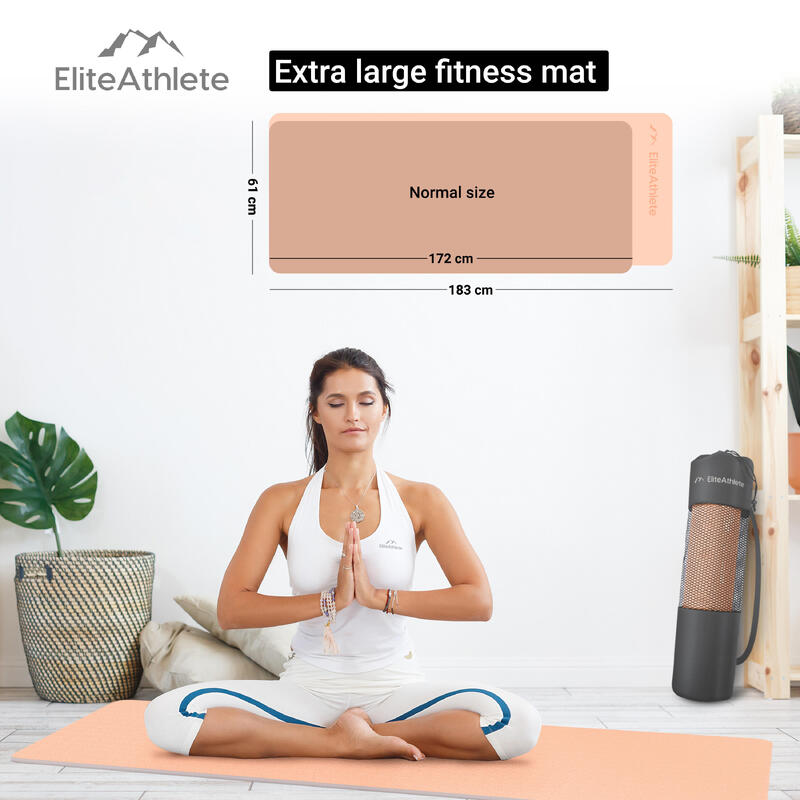 EliteAthlete® Tapis yoga - Tapis de sport - Tapis fitness