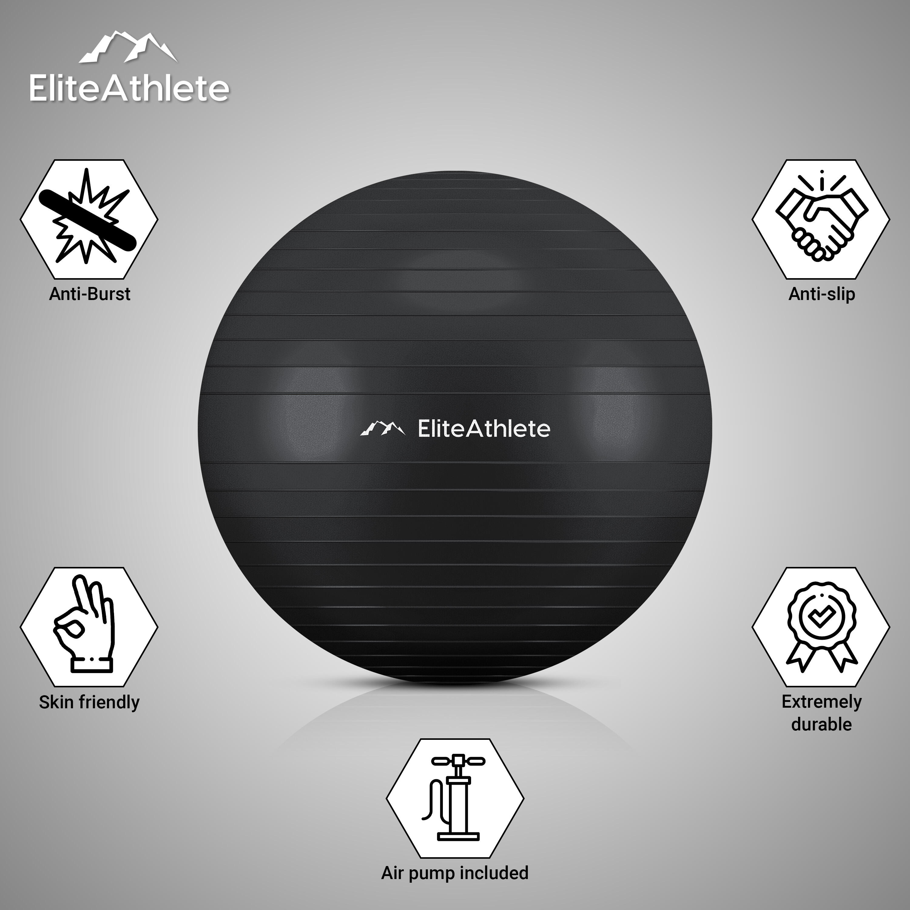 EliteAthlete® Ballon Gym - Fitness Pilates Yoga - Ballon Grossesse 6/7