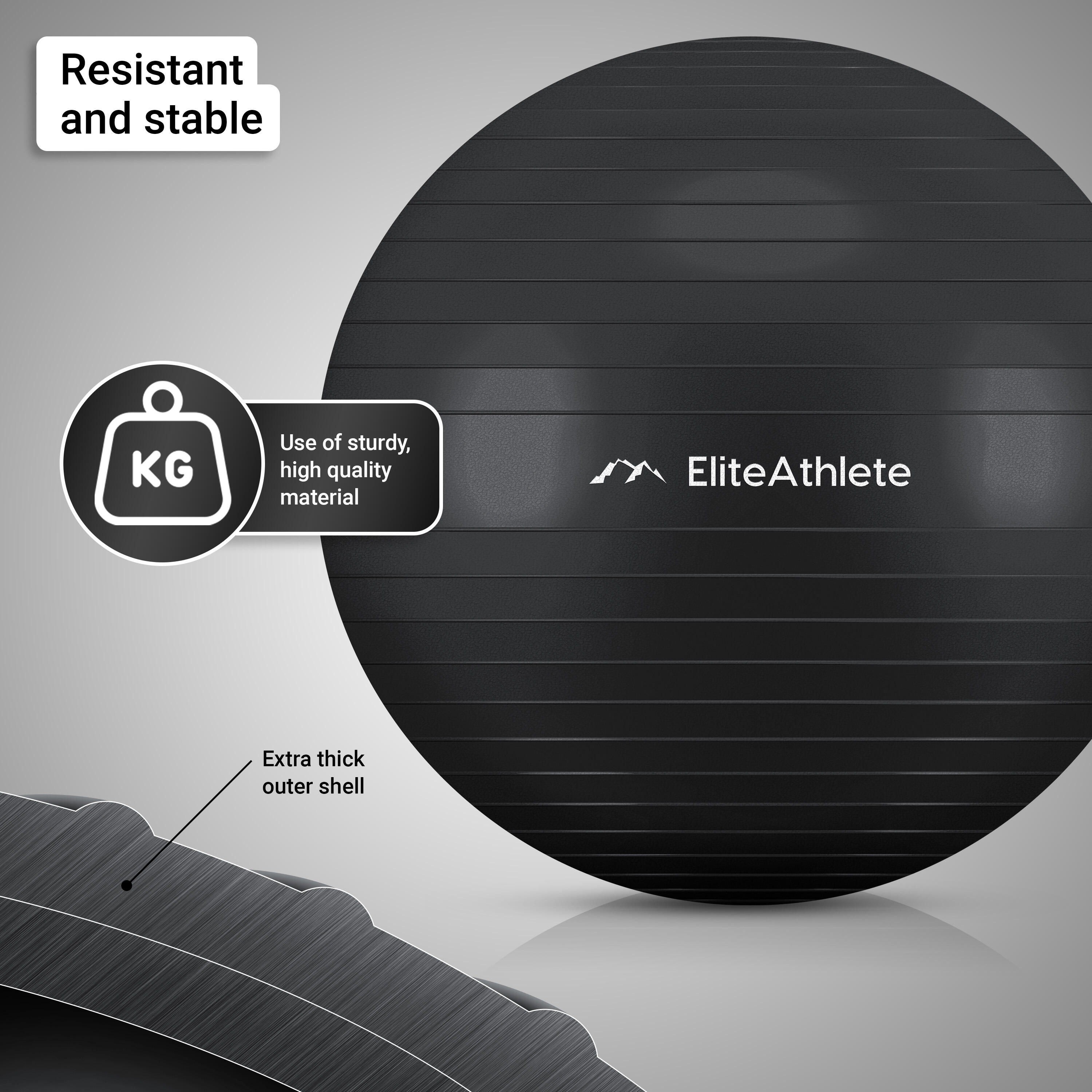 EliteAthlete® Ballon Gym - Fitness Pilates Yoga - Ballon Grossesse 5/7