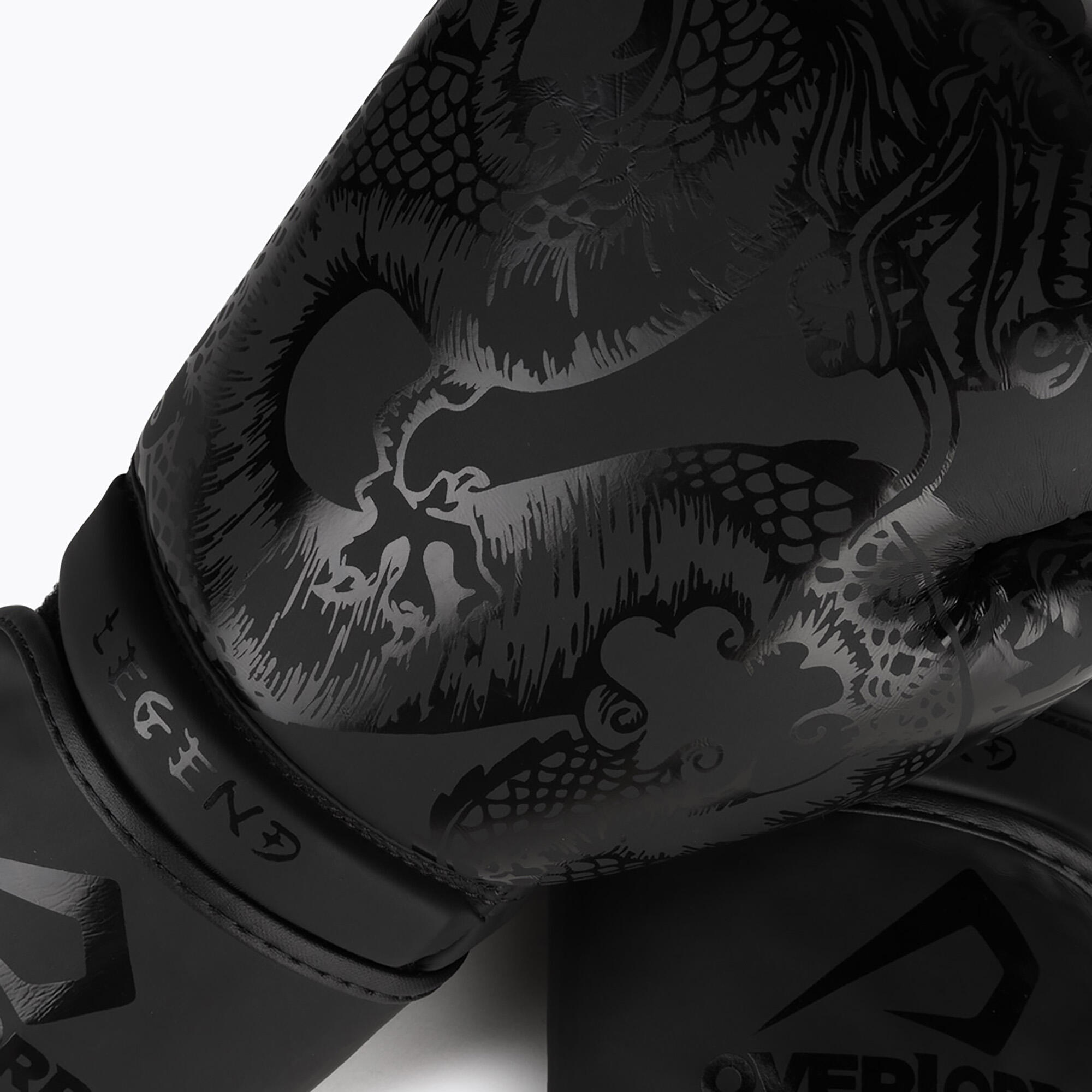 Gants de boxe en cuir synthétique Overlord Legend 5/5