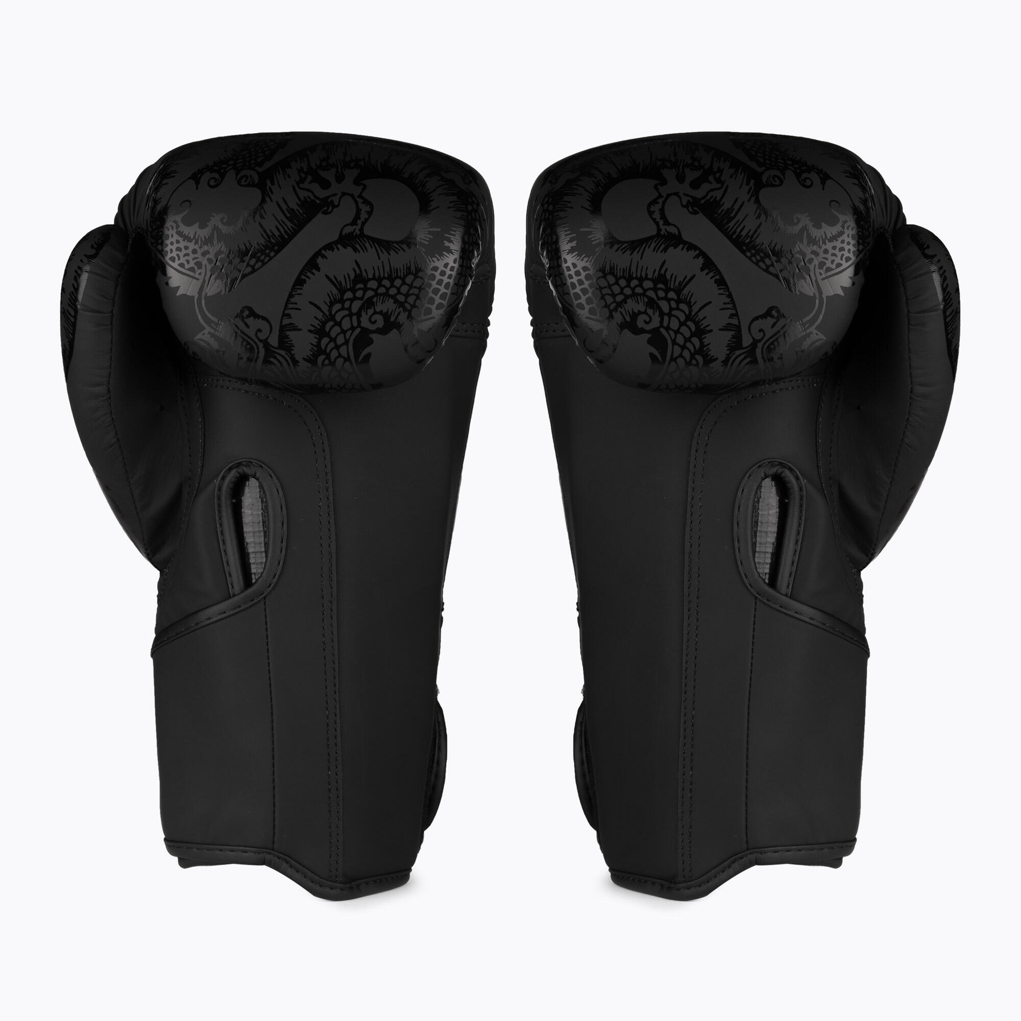 Gants de boxe en cuir synthétique Overlord Legend 2/5