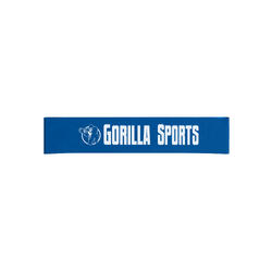 Banda Resistencia Fitness Gorilla Sports Azul 0,8 mm