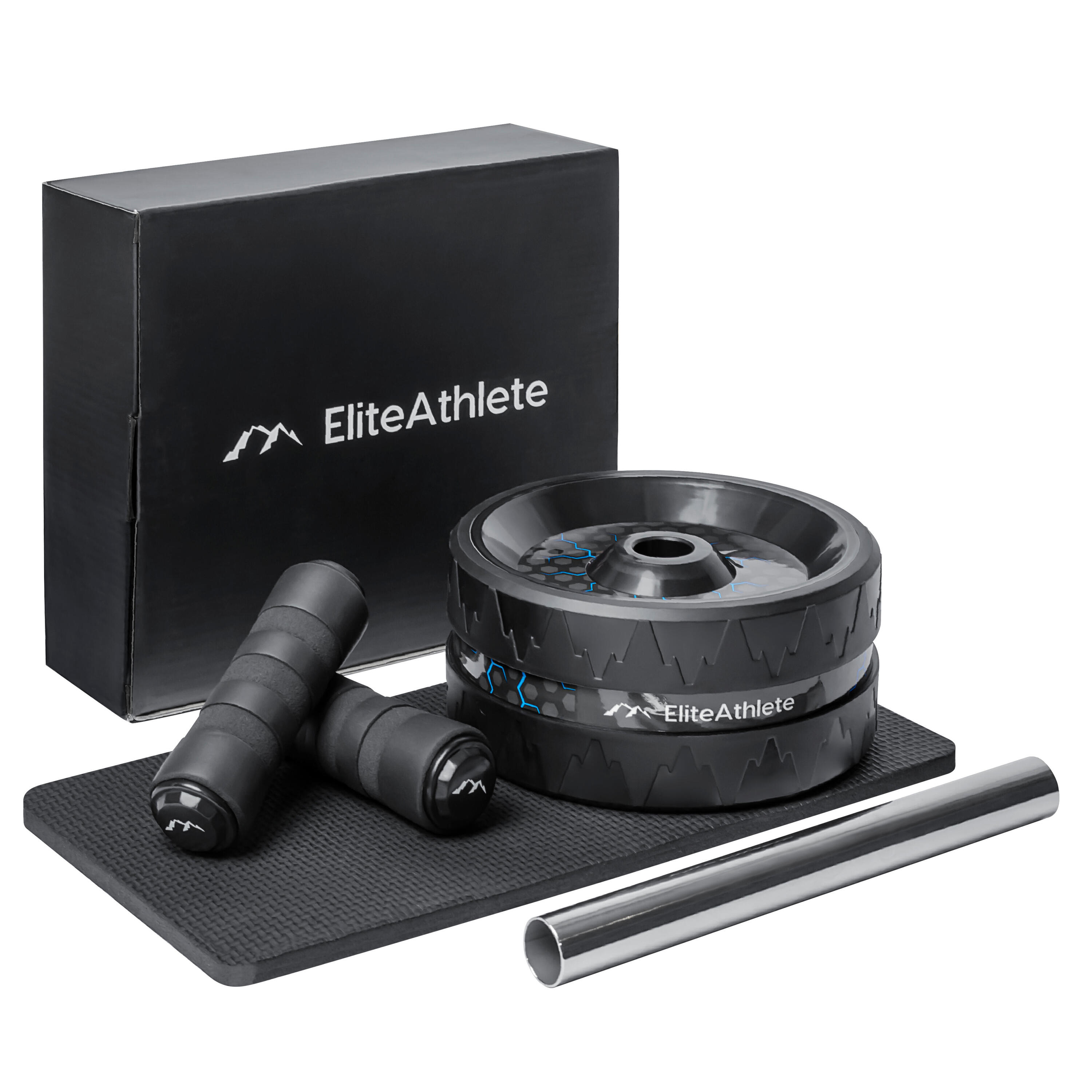 EliteAthlete® Roue Abdominale - Roulette Abdominaux - AB Wheel - Rouleau Abdo 7/7